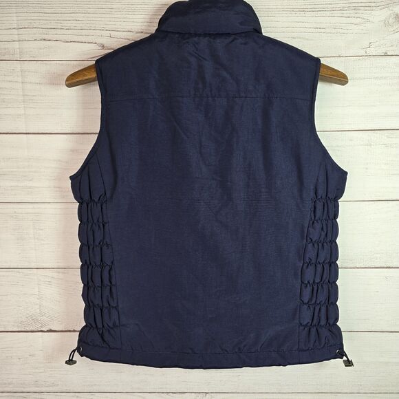 Vintage Union Bay Puffer Blue Y2K Utility Vest Size Small - Picture 7 of 9